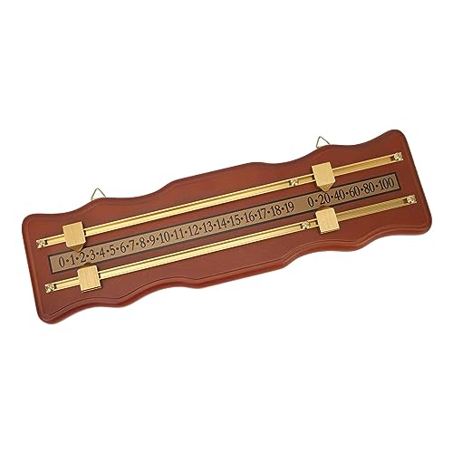 Marcador para Juego de Billar de Tablero con 2 Rieles
