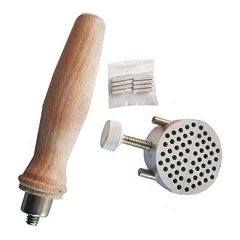 PRAZTECH® Universal Work Holder Peg Clamp Jewelers Hand Held Vise Jewelry Engraving Tool Cover