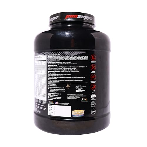 Image of PS PROSUPPS Alpha Iso Premium Whey Isolate|Whey Protein Isolate For Muscle Growth And Recovery|Isolate Whey Protein For Muscle Gain|25G Protein And 12G Eaa,Zero Sugar|1.8Kg(Vanilla Cake)