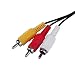 Link-e ®: Cable de conexión AV (audio / vídeo) RCA para SEGA...