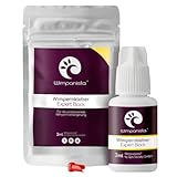 Wimpanista® Wimpernkleber Expert Black für die Wimpernverlängerung, 2-3 Sek. Trocknungszeit, Farbe Schwarz (3ml)