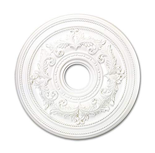 Livex Lighting 8200-03 Versailles - 22.5 Inch Ceiling Medallion, White Finish