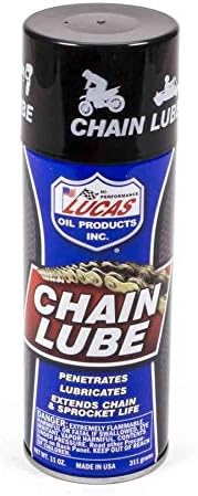 Lucas Oil 10393 Aerosol penetrante lubricante de cadena - 11 onzas, Multi
