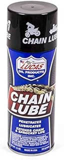 Deep Penetrating Lucas Oil 10393 Chain Lube & Protectant Aerosol (11 oz)