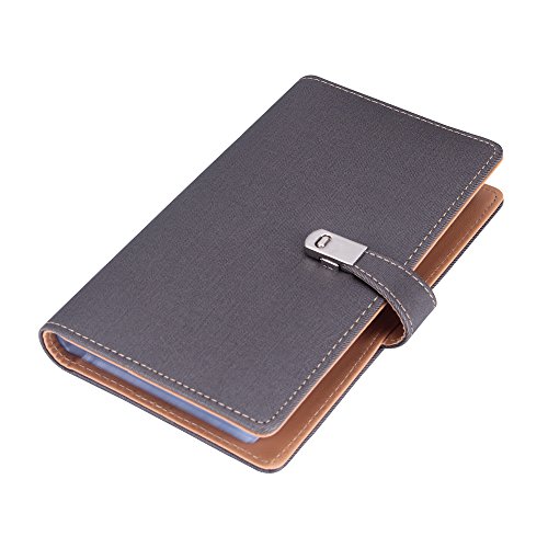 Name Card Book Holder Business Cards Organizer for 240 Cards ( grey)