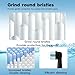 Toothbrush Heads Compatible with Oral B iO 2/3/4/5/6/7/8/9/10,Gentle Teeth & Gum Care Toothbrush Heads Compatible with Oral B iO Series Electric Toothbrush,Black