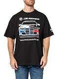 Puma Men's BMW M Motorsport Graphic T-Shirt, Black Bold AH25, X-Large