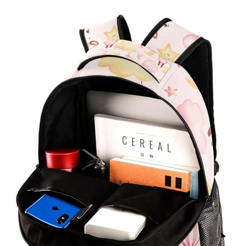 Sac à dos d'école anti-pression dos pour adolescentes et garçons - 4