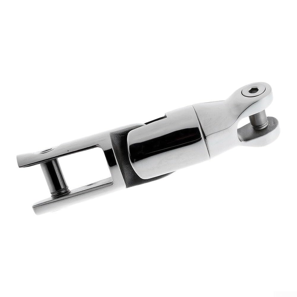 Giratorio de acero inoxidable para ancla, 8-10 mm, articulación giratoria de 360° para cadena de ancla de barco, herraje marino inoxidable para yates y barcos, plata (8-10 mm)