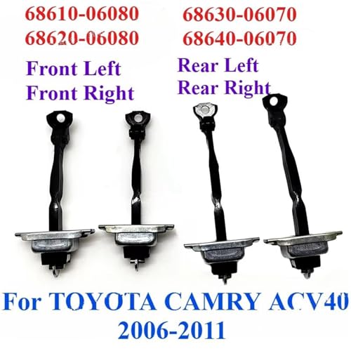 Arrêt de charnière de porte pour Toyota Camry 2006-2011 sangle avant et arrière