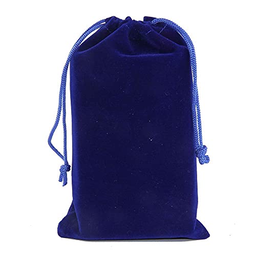 NC NC 10 sacchetti in velluto con coulisse, sacchetti per gioielli con coulisse, per Natale, compleanni, feste, matrimoni, regali, caramelle, velluto e coulisse