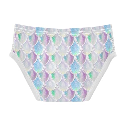 White Blue Purple Dragon Scales Toddler Boy's Underwear 2T 202c18932