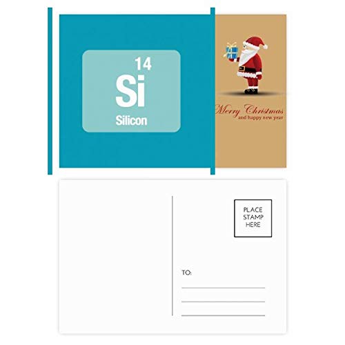 Cartes postales Si Silicon science et Père Noël lot de 20 idées cadeaux pour enseignants