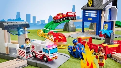 Amazon | BRIO WORLD (ブリオ ワールド) レスキューチームセット