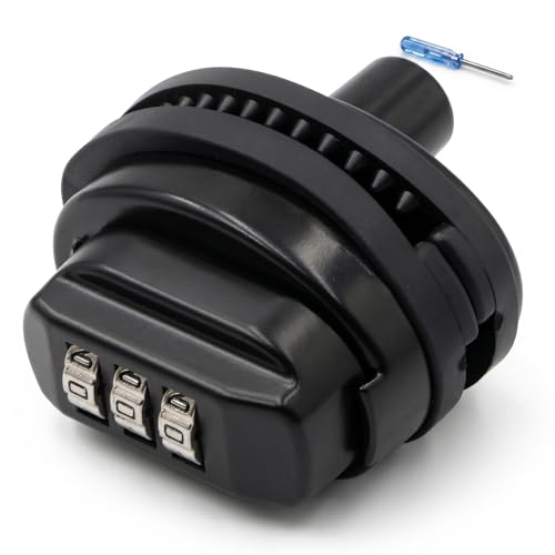 RioRand 3-Digit Combination Trigger Lock Resettable Gun Safety Lock with Rubber Pads…