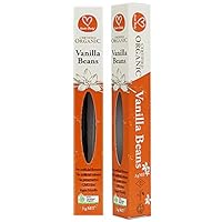 Lovin' Body Organic Large Vanilla Bean in Tube, 3 g