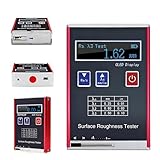 QianCruxtacy Industrial Accurate Surface Roughness Tester Meter, Portable Surface Roughness Gauge, 0.01μm High Accuracy, OLED Screen, USB Data Export, Ideal for Automotive, Aerospace and Metalworking