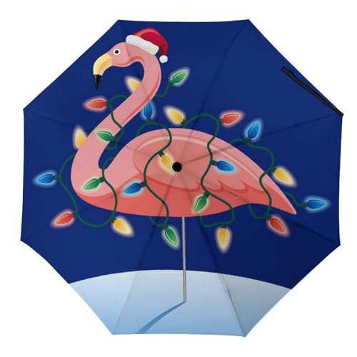 Parapluie voyage dragon rouge noir compact pour vos trajets sous la pluie