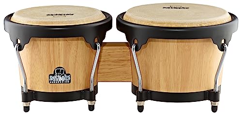 Bongo en chêne de Siam Nino Percussion instrument enfant NINO3NT-BK