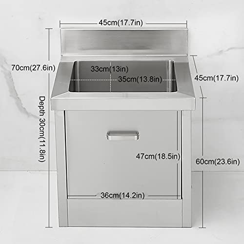 Évier de nettoyage pour cours extérieures de la maison et grands bacs - 6