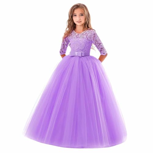 Blumensmädchenkleid Prinzessin Festliches Kinder Mädchen Kleid...