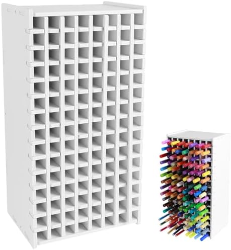 Organizador de marcadores, organizador de plástico para 120 marca...