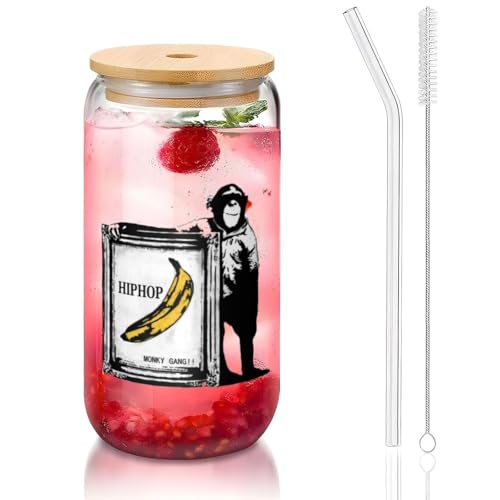 KXRbv Banksy oNV[ ^u[ ؐ̂ӂt XebJ[ OXJbv R[q[Jbv ^u[OX WtƃXg[ e  ϔM Diy v[g 450ml