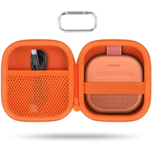 co2CREA Dur Étui de Voyage Rigide Housse Cas pour Bose SoundLink Micro (2nd Gen) / Micro Enceinte(boîte Seule)
