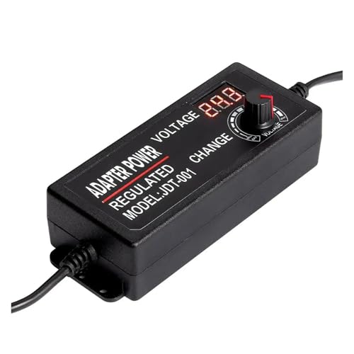 Adaptador de corriente ajustable 100-240V EU Plug miniatura 2