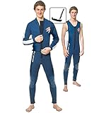  ASCAN Cup Neoprenanzug 2 Teiler Long John/Bolero Herren (52)