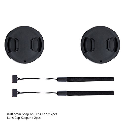 40.5mm Front Lens Cap Cover with Deluxe Cap Keeper for Sony 16-50mm Kit