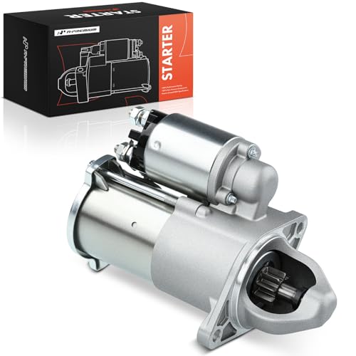 A-Premium Starter Motor Compatible with Chevrolet/Chevy Cruze 2011-2015, Cruze Limited 2016, Sonic 2012-2018, L4 1.8L, 12V 1.2KW 9 Teeth Clockwise, Replace# 8000387, 55576980, 91-01-4765, 410-12654 by A-premium - Used condition - CA$56.85
