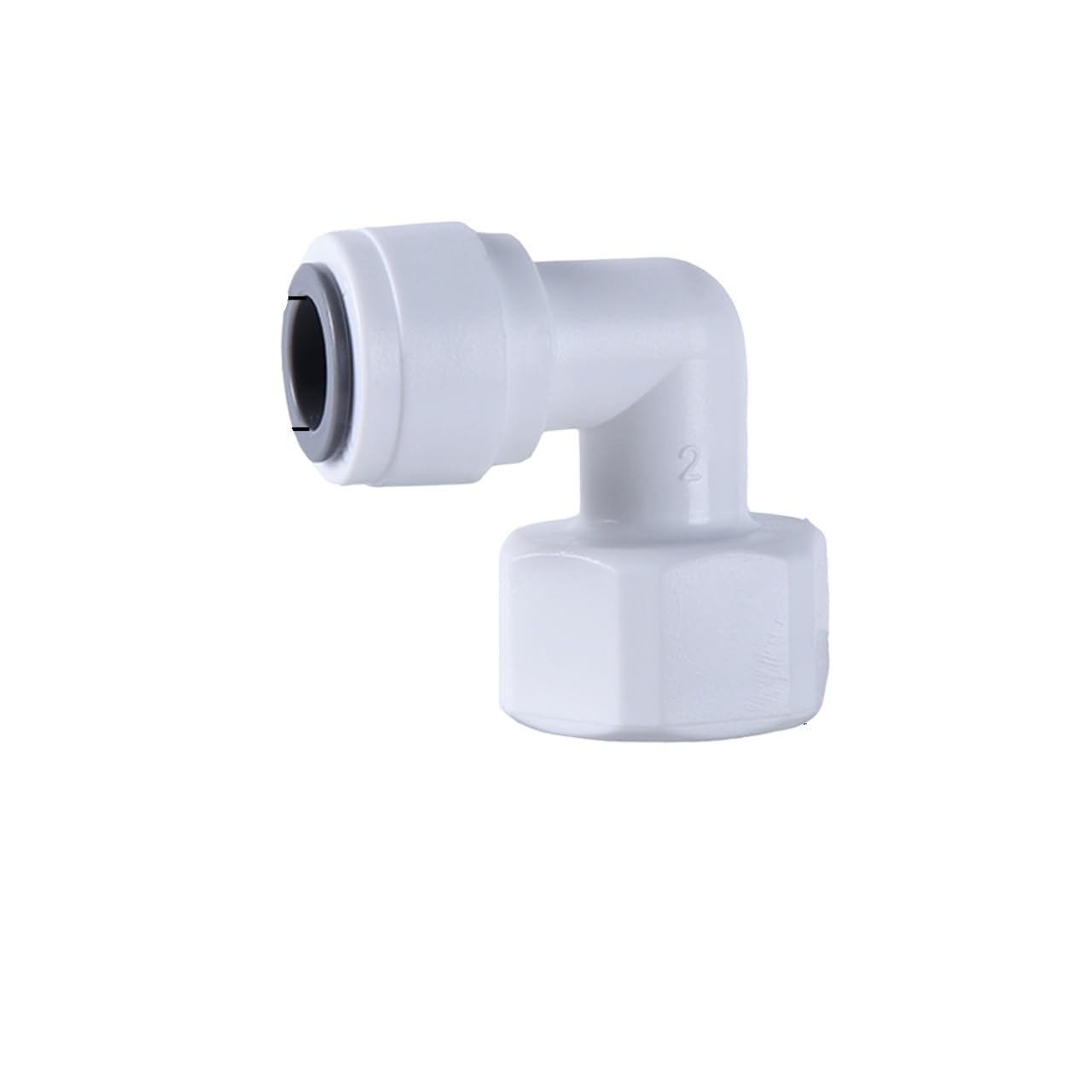 VCALDGFZ 90 Degree Elbow RO Water Fitting 15 Types Male Female 1/4 3/8 POM Hose PE Pipe Connector Filter Reverse Osmosis Parts(15)