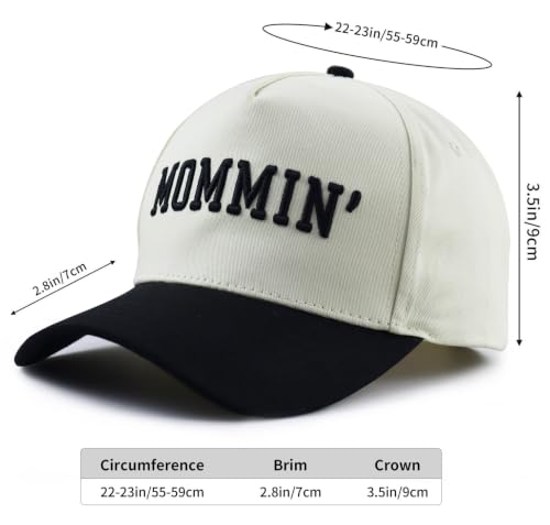 Image of Dad Mom Papa Mama Mini Trucker Hat for Men Women, Matching Parent-Child Cap