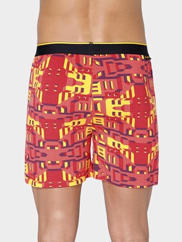 Image of Bummer Micro Modal Boxer Shorts for Men - Ultra Soft & Breathable, 3 Times Softer Than Cotton, Anti-Bacterial, Stretchable for Ultimate Comfort & Style, Pack of 1 (A Shark Tank Product)
