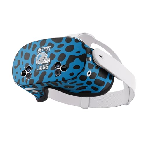 Autocollant Meta Quest 3S Detroit Lions pour protéger et personnaliser la coque