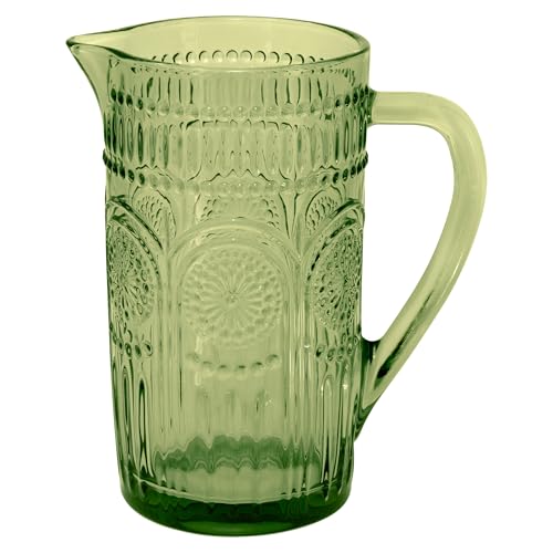 Vintage-Inspired Codi Glass Pitcher, Holds...