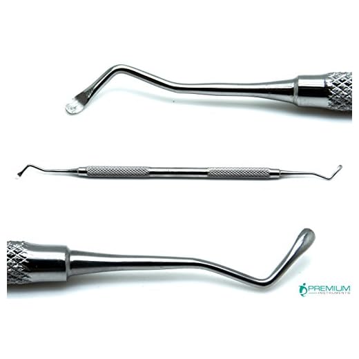 Dental Restorative Excavator 19w Spoon 2mm Premium Double Ended Instrument