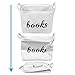 GIRVEM Books Storage Basket, Organizer Box for Baby, Kids or Pets - Storage Bins