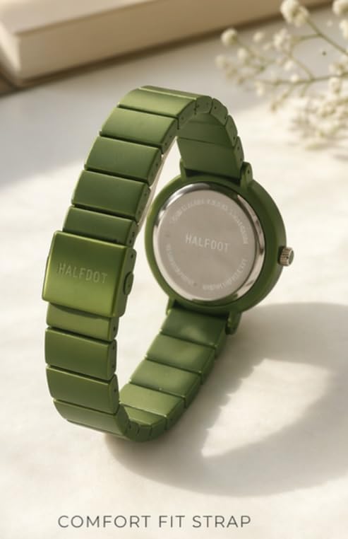 Image of HALFDOT Analog Watch, Metal Bracelet,Women's Fashion Timepiece Sporty Watch