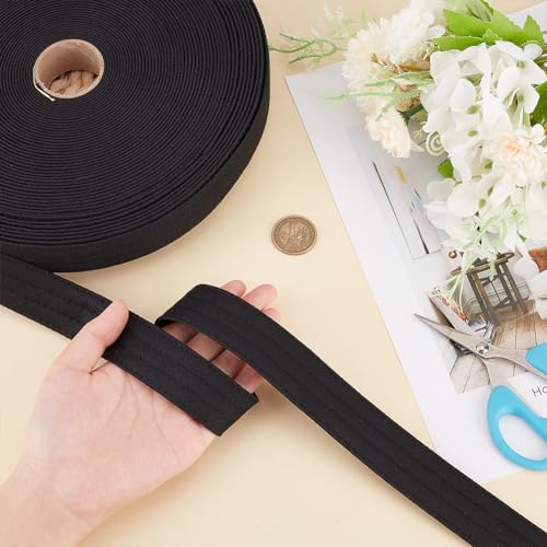 Image of BENECREAT 16.4Yard Golf Hat Sweat Liner with Four Lines of Indentation 1.2inch Hat Liner Tape for Baseball Tennis Hat Sewing
