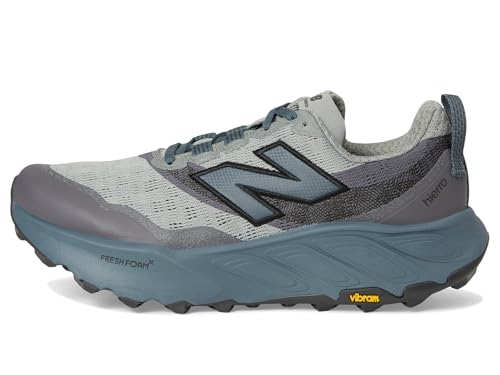 New Balance New Balance Men's Fresh Foam X Hierro V9 Trail Running Shoe, Slate Grey/Shadow Blue, 14