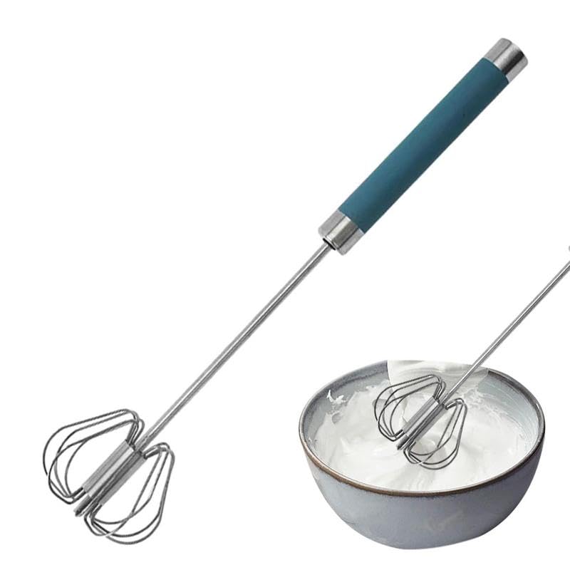 10 Batidores Manuales Para Cocina – Doble Cabeza (cuchara Y Batidor) – Material Duradero, Para Hornear Y Mezclar