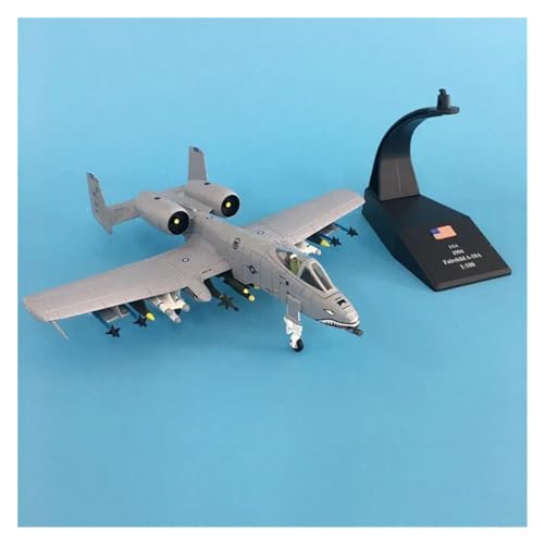 Avión A-10 Thunderbolt 1/100 de colección en aleación terminada con soporte 2