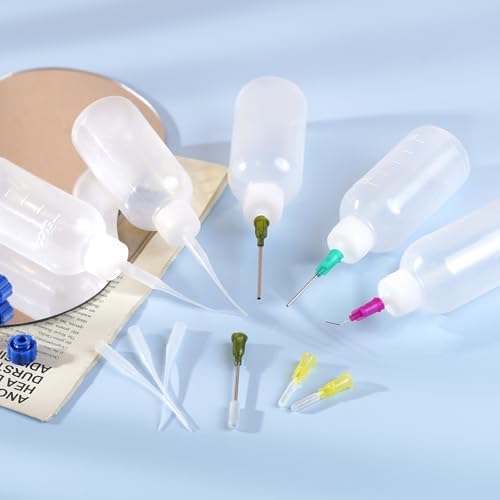 Ehoycq E-0012 30Ml Glue Precision Tip Applicator Bottle,Needle Tip Squeeze Bottle thumb #3