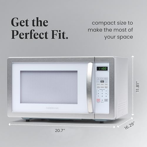 image for Farberware Countertop Microwave 1000 Watts, 1.1 cu ft - Microwave Oven