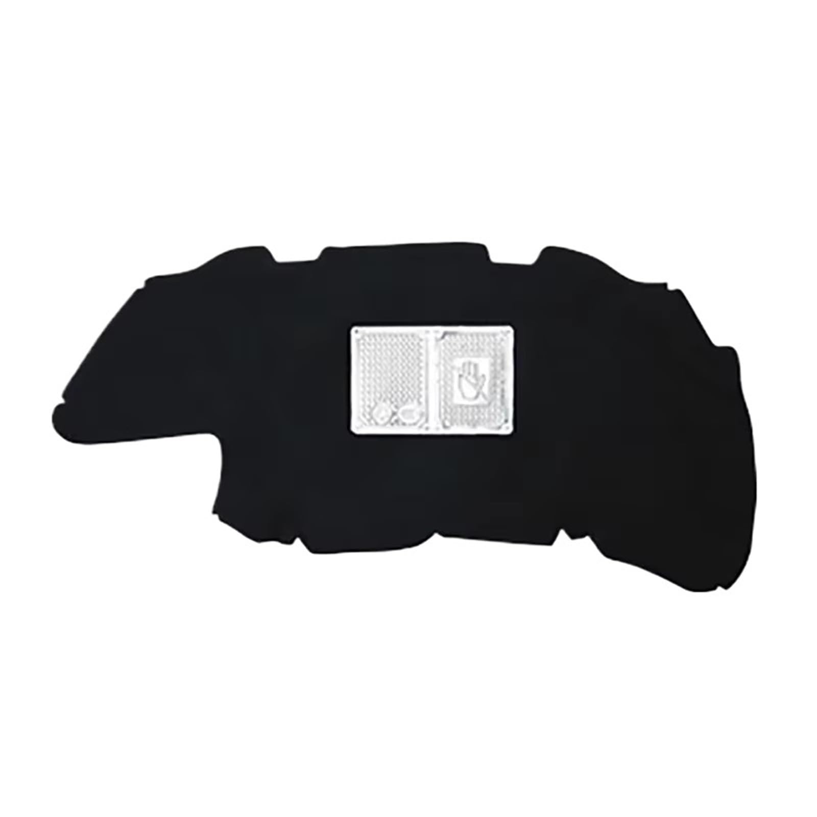 Cotton Soundproof Cover for Peugeot 206 2003-2013 Car Engine Hood Heat Sound Insulation Cotton Engine Hood Insulation Pad