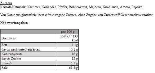 Wiberg Schweins-Knuspri rustikal Gewürzsalz, 880g 3er Pack