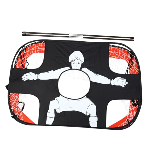 GALPADA Soccer Goal Net Set Portable Football Goal Soccer Training Drills Kids Toy for Backyard Play