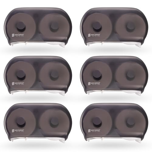 Distributeur papier hygiénique Versatwin San Jamar double rouleau anti-gaspillage